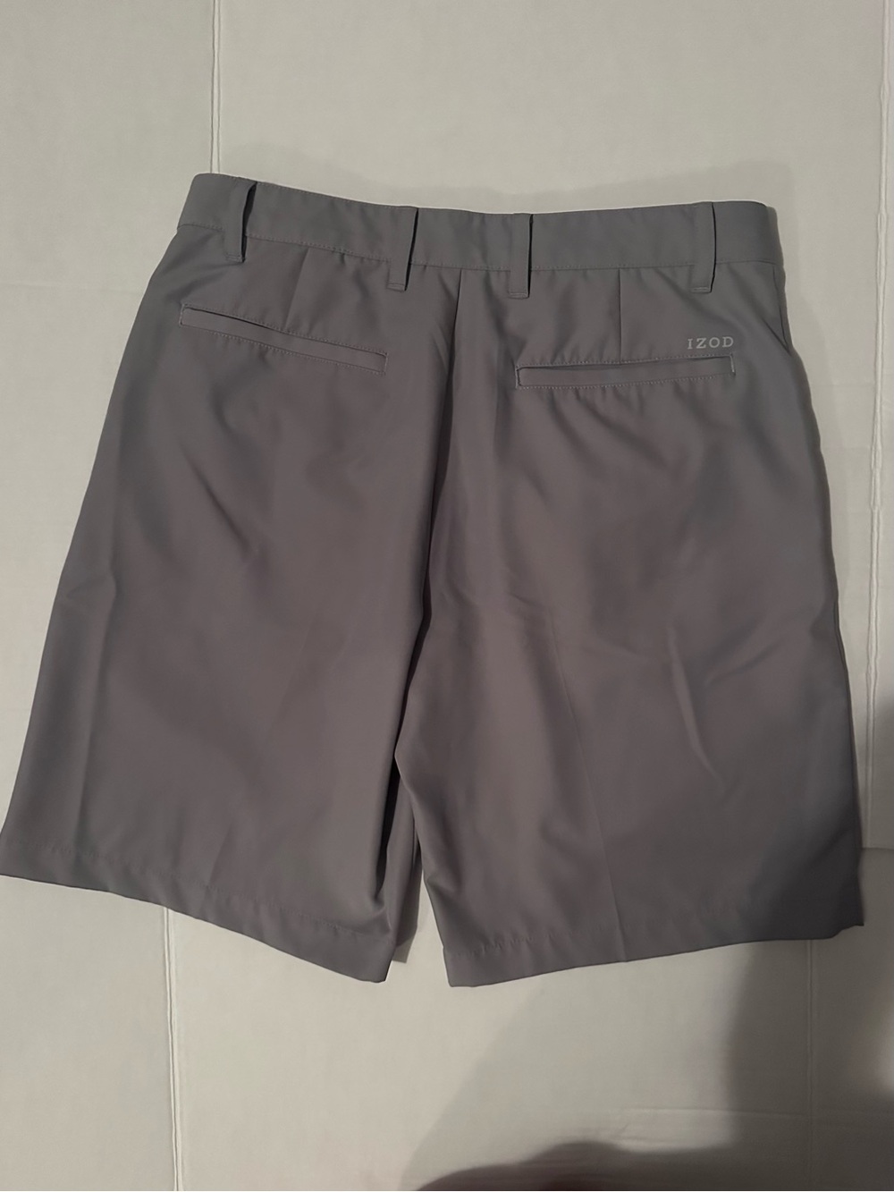 IZOD Golf Men’s Performance Shorts Gray Size 33 - Picture 4 of 4